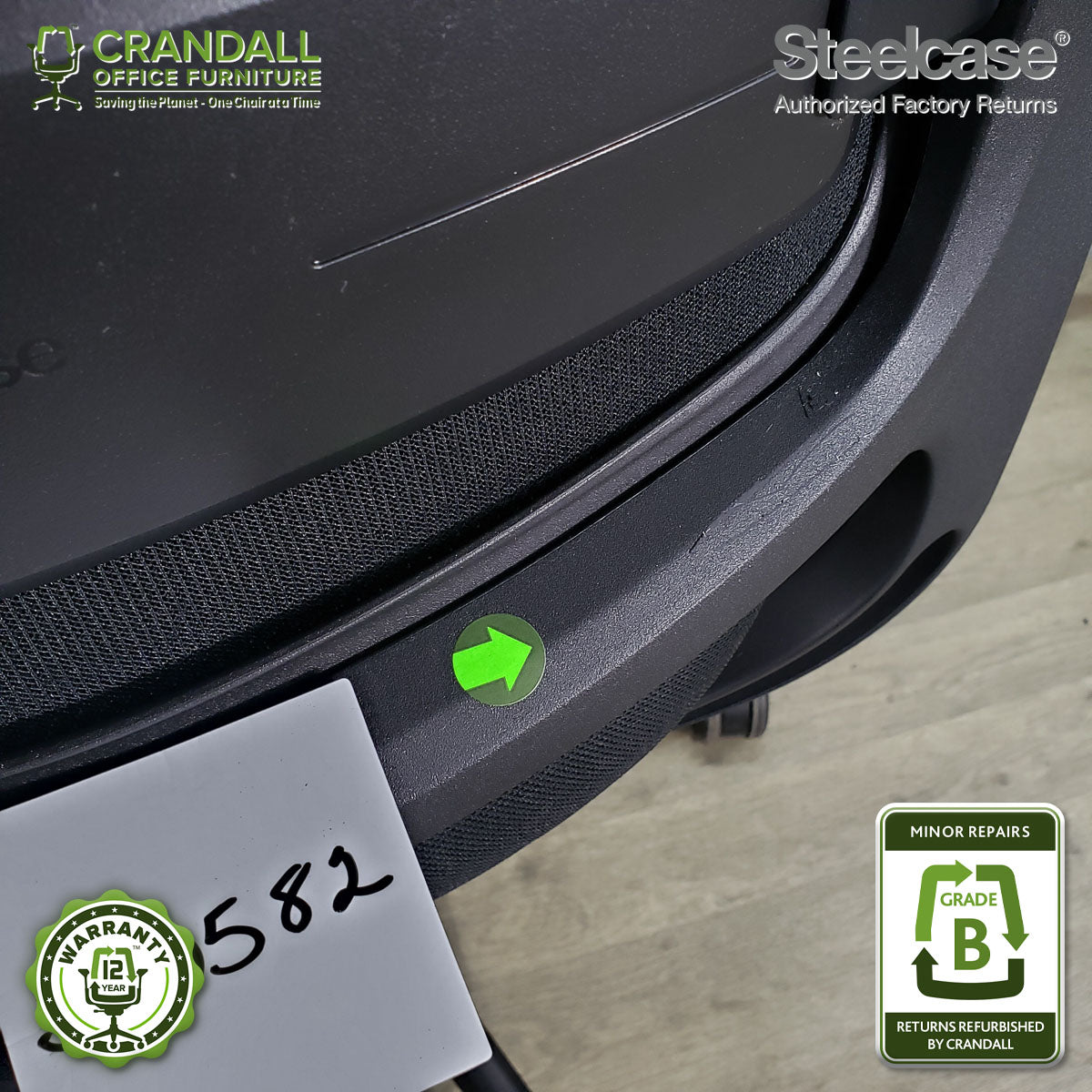 S-0582 - Steelcase Series 1 - Grade B