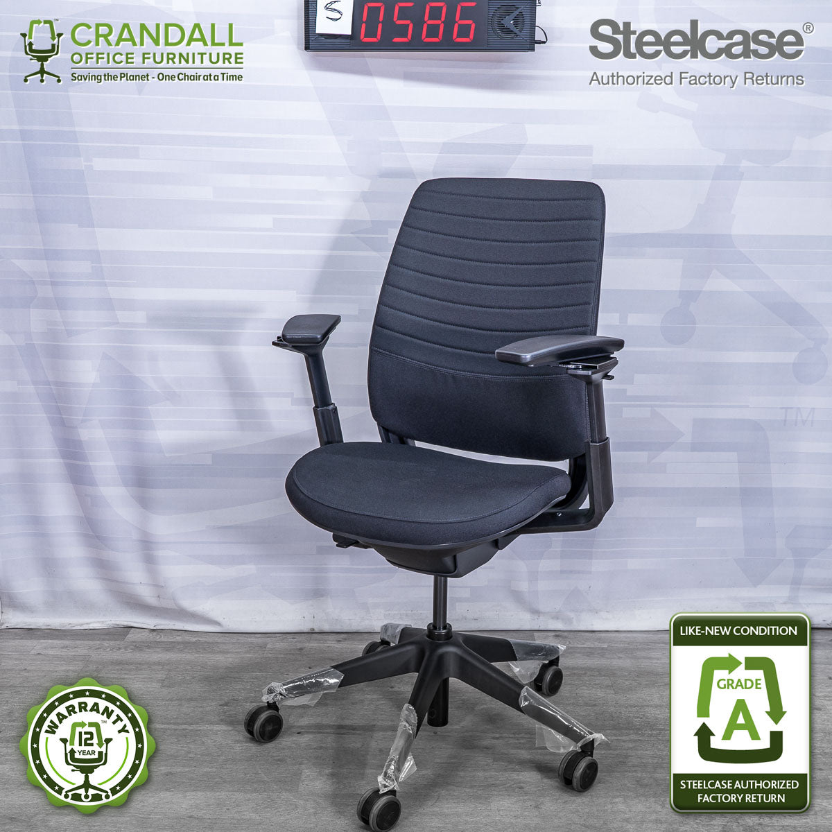 S-0586 - Steelcase Series 2 - Grade A