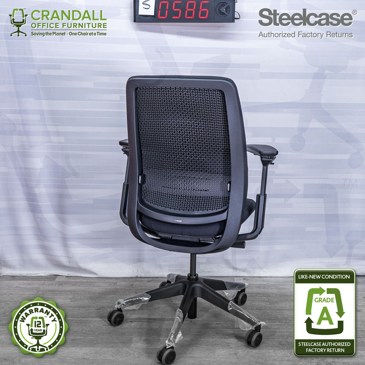 S-0586 - Steelcase Series 2 - Grade A