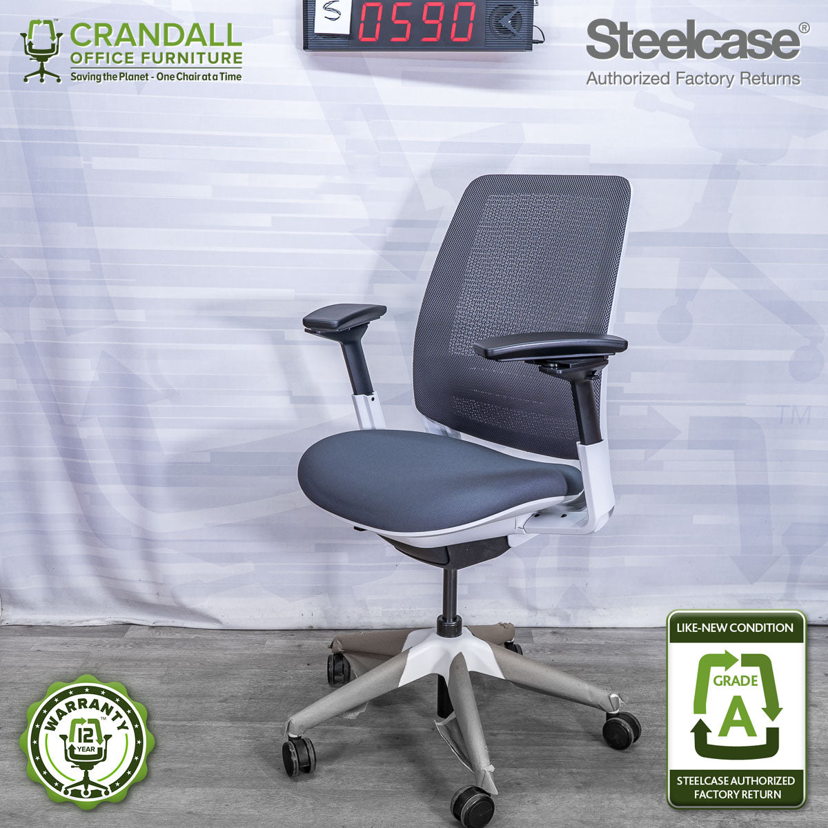 S-0590 - Steelcase Series 2 - Grade A
