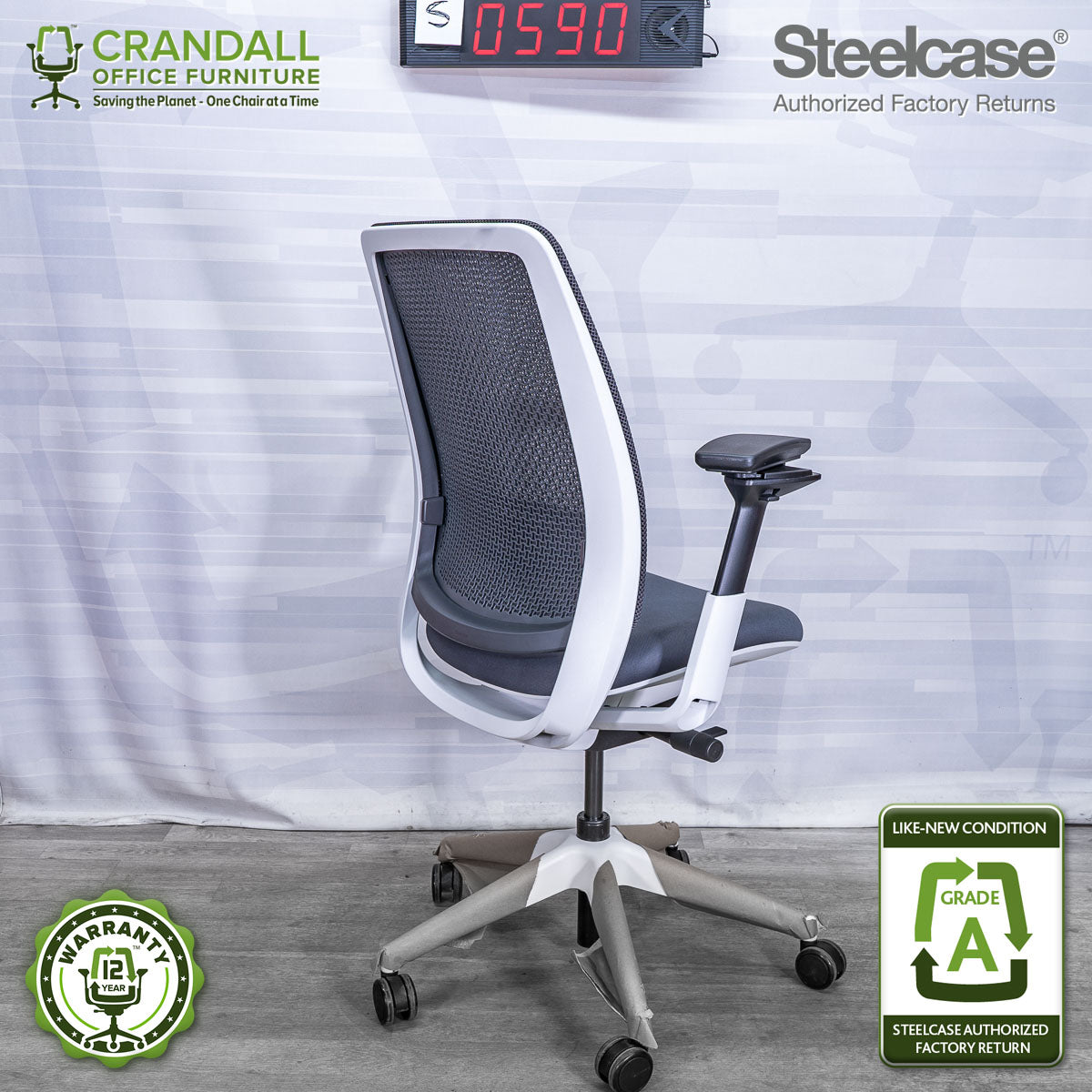 S-0590 - Steelcase Series 2 - Grade A