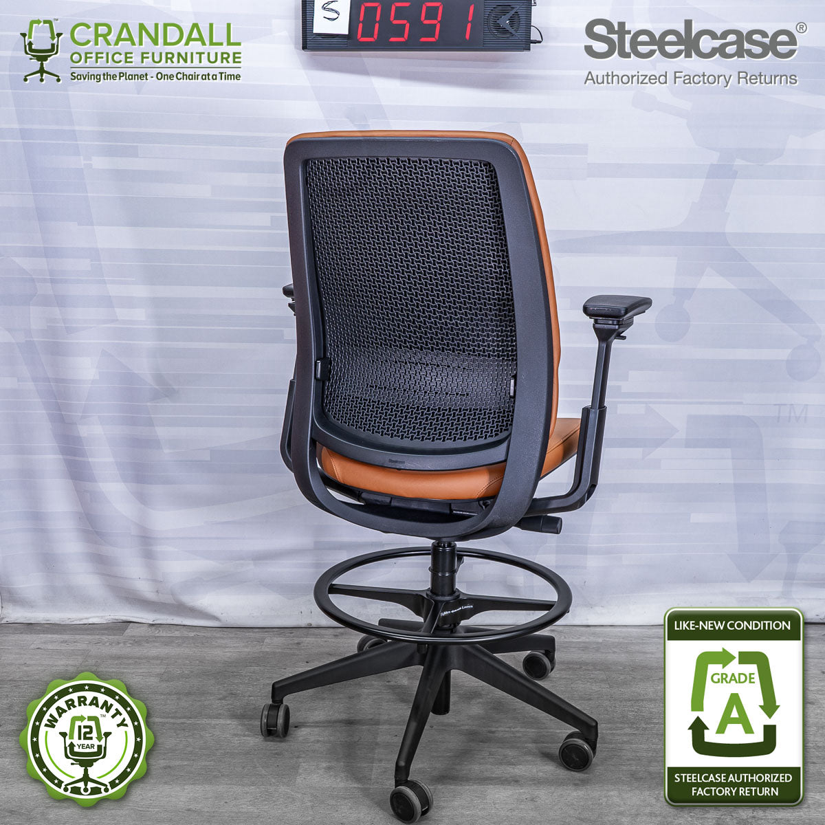 S-0591 - Steelcase Series 2 - Grade A
