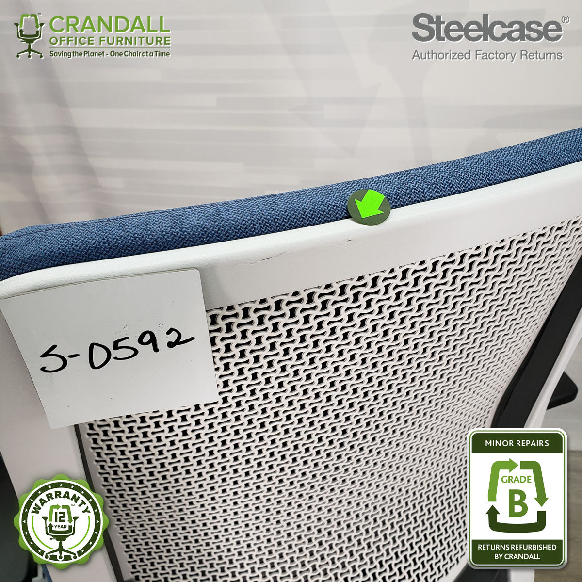 S-0592 - Steelcase Series 2 - Grade B