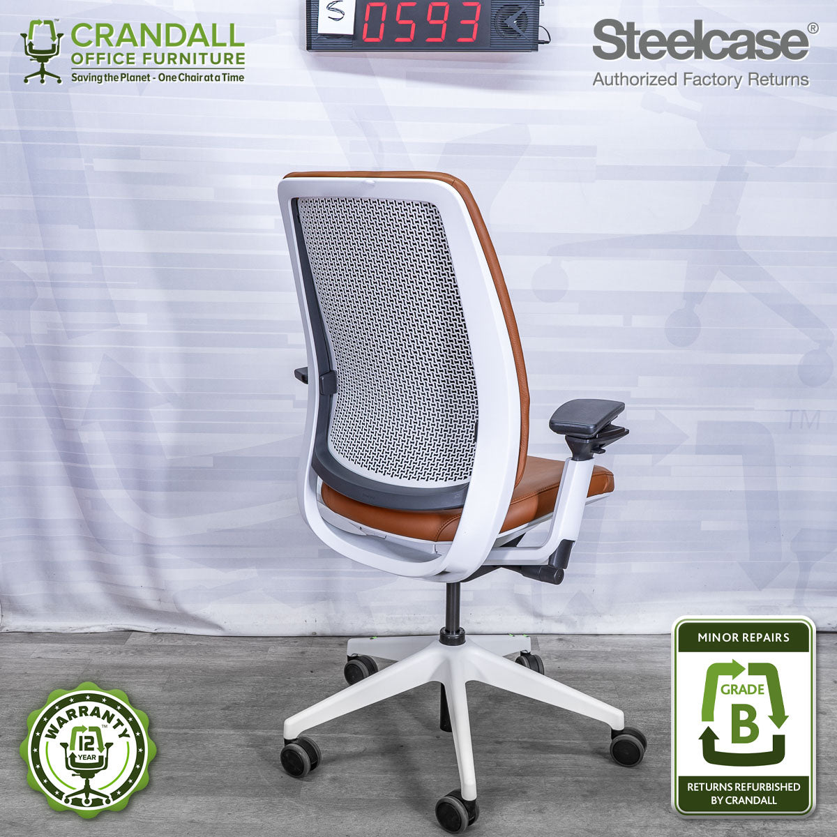 S-0593 - Steelcase Series 2 - Grade B