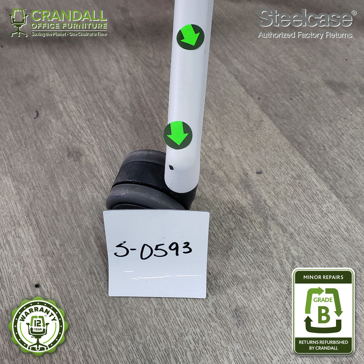 S-0593 - Steelcase Series 2 - Grade B