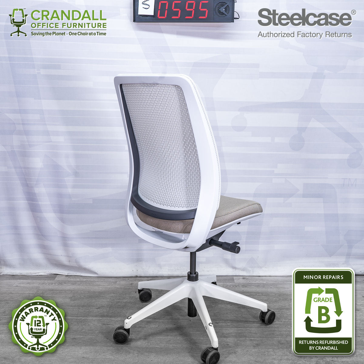 S-0595 - Steelcase Series 2 - Grade B