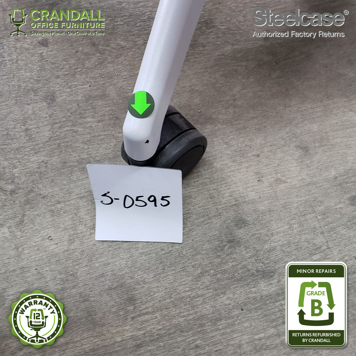 S-0595 - Steelcase Series 2 - Grade B