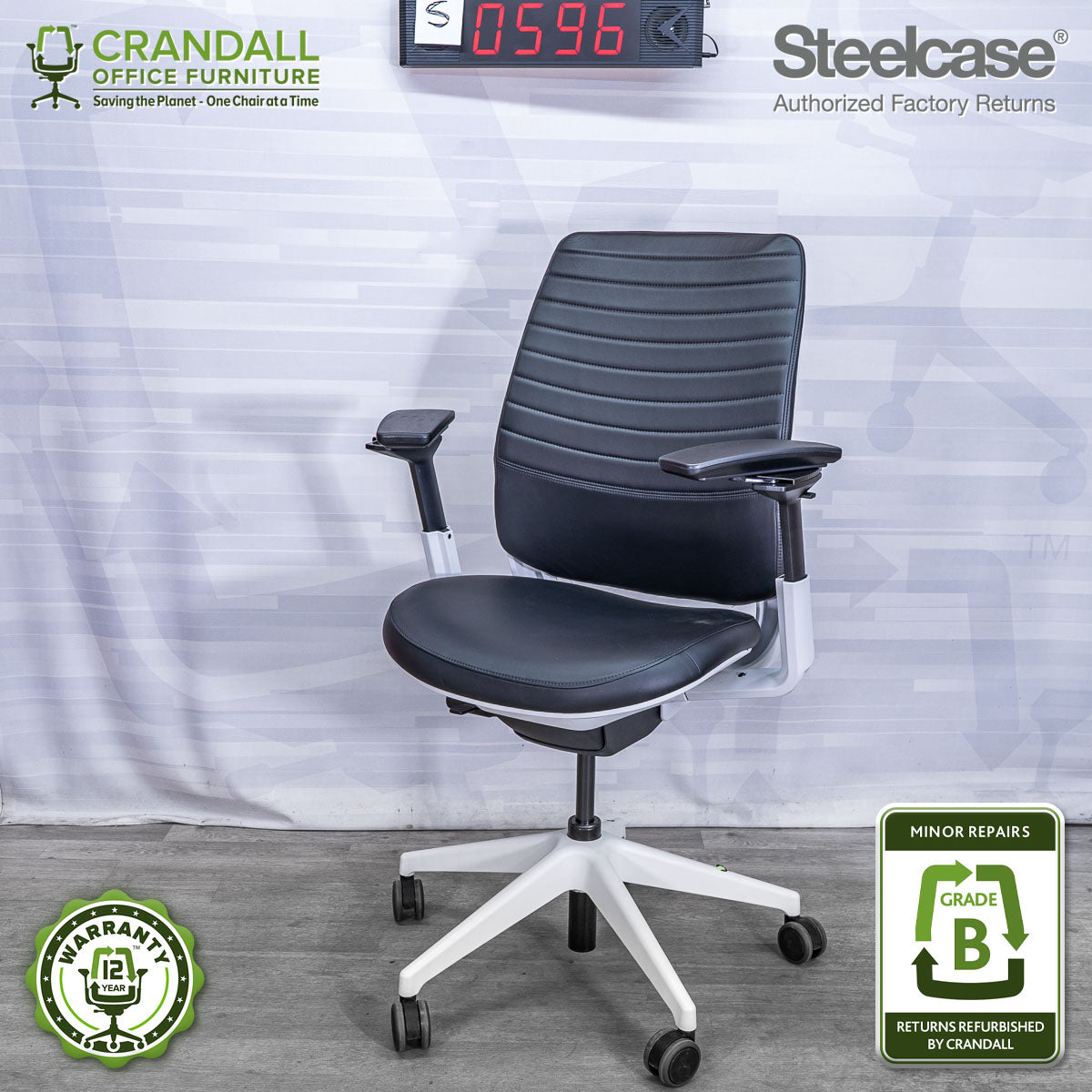 S-0596 - Steelcase Series 2 - Grade B