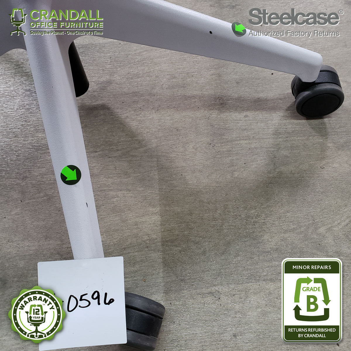 S-0596 - Steelcase Series 2 - Grade B