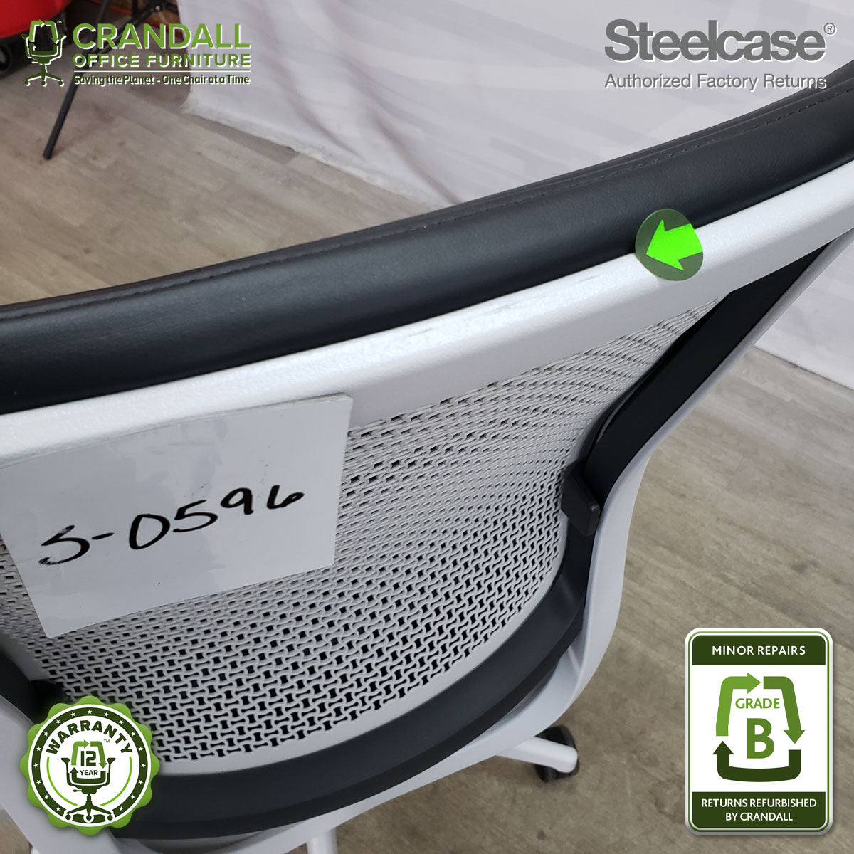 S-0596 - Steelcase Series 2 - Grade B