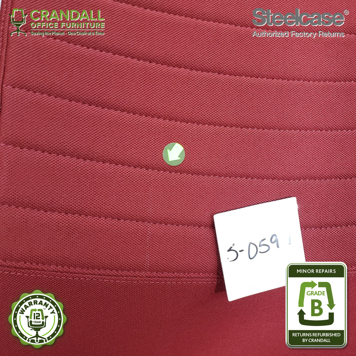 S-0597 - Steelcase Series 2 - Grade B