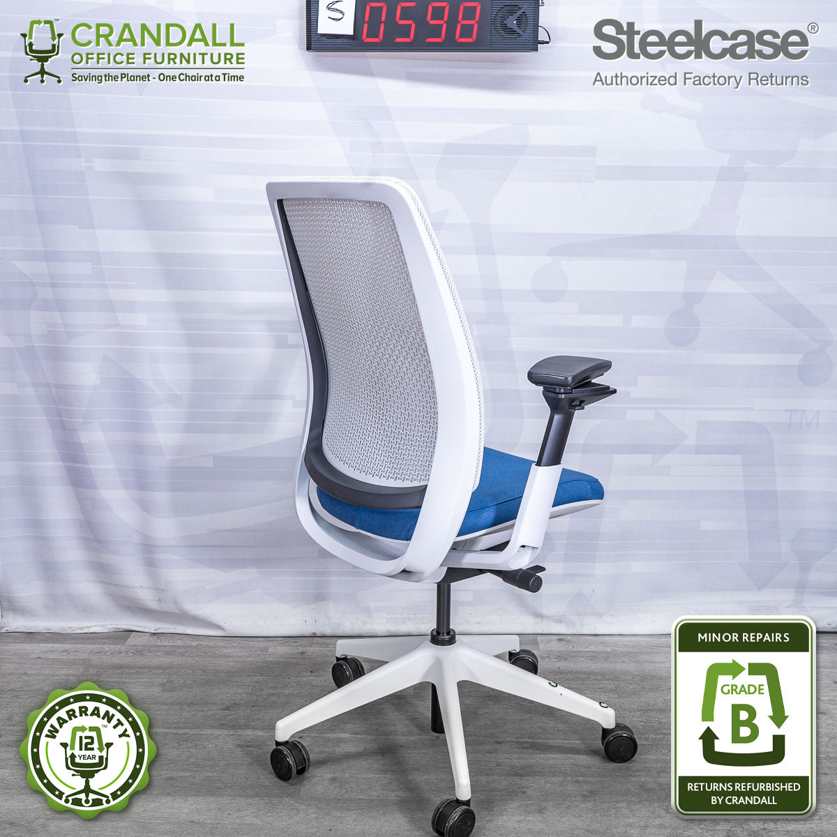 S-0598 - Steelcase Series 2 - Grade B