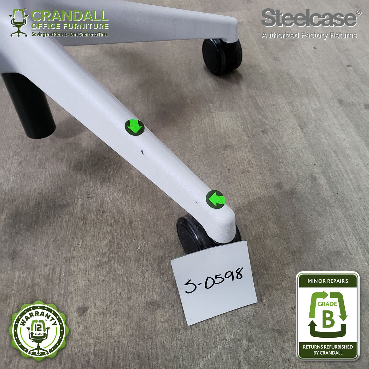 S-0598 - Steelcase Series 2 - Grade B