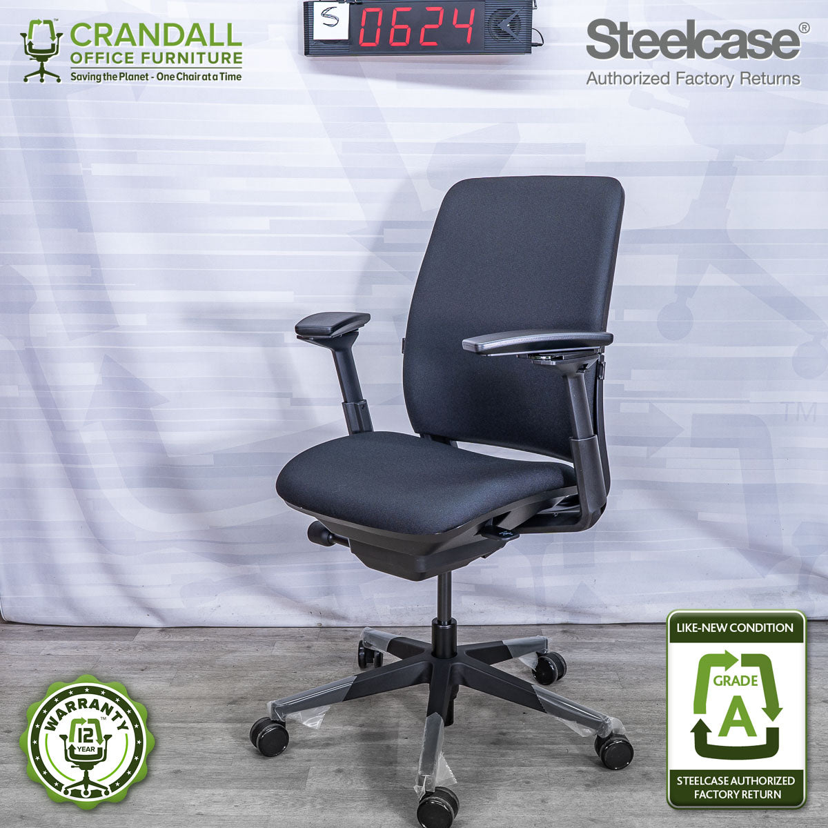 S-0624 - Steelcase Amia - Grade A