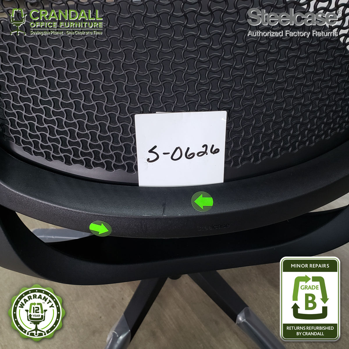 S-0626 - Steelcase Amia - Grade B