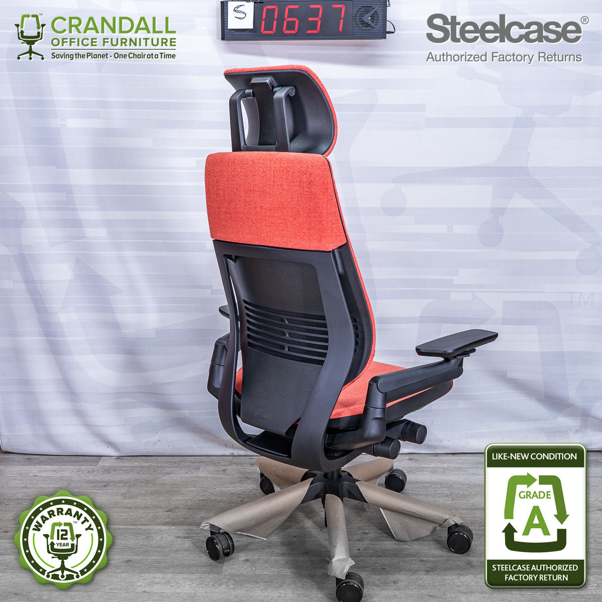 S-0637 - Steelcase Gesture - Grade A