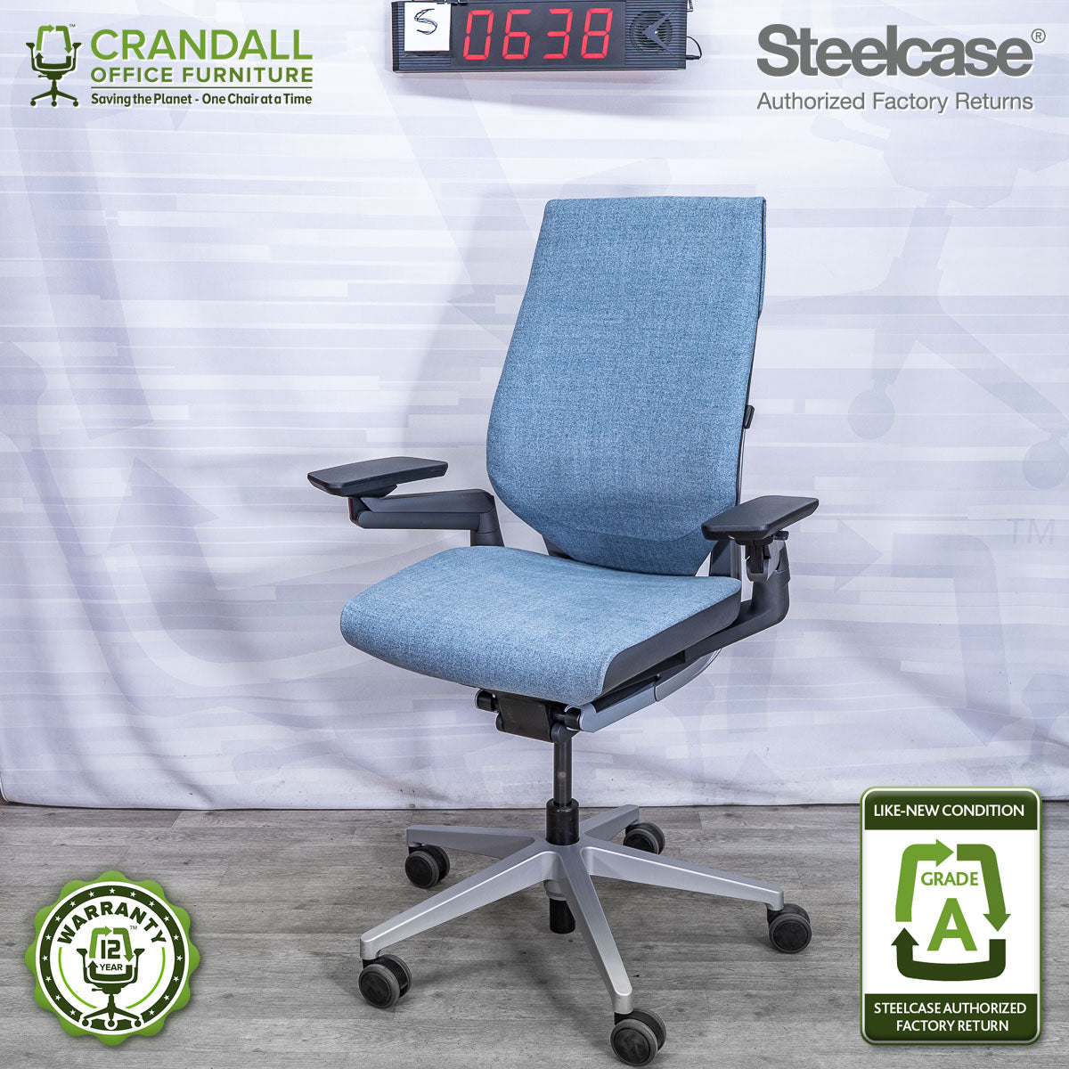 S-0638 - Steelcase Gesture - Grade A