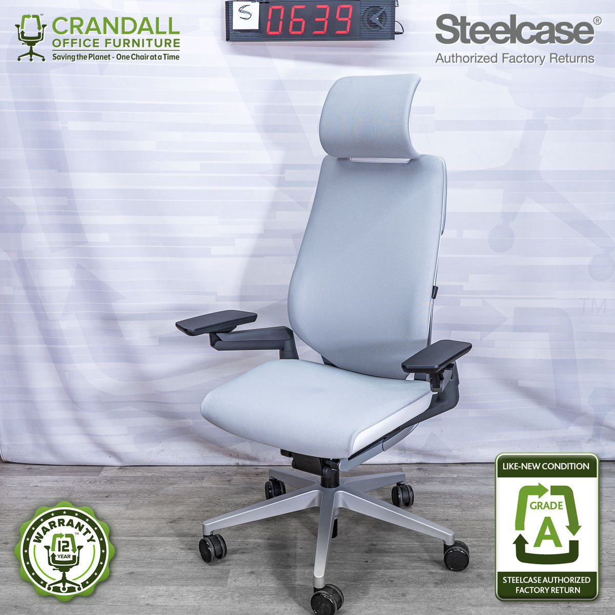 S-0639 - Steelcase Gesture - Grade A