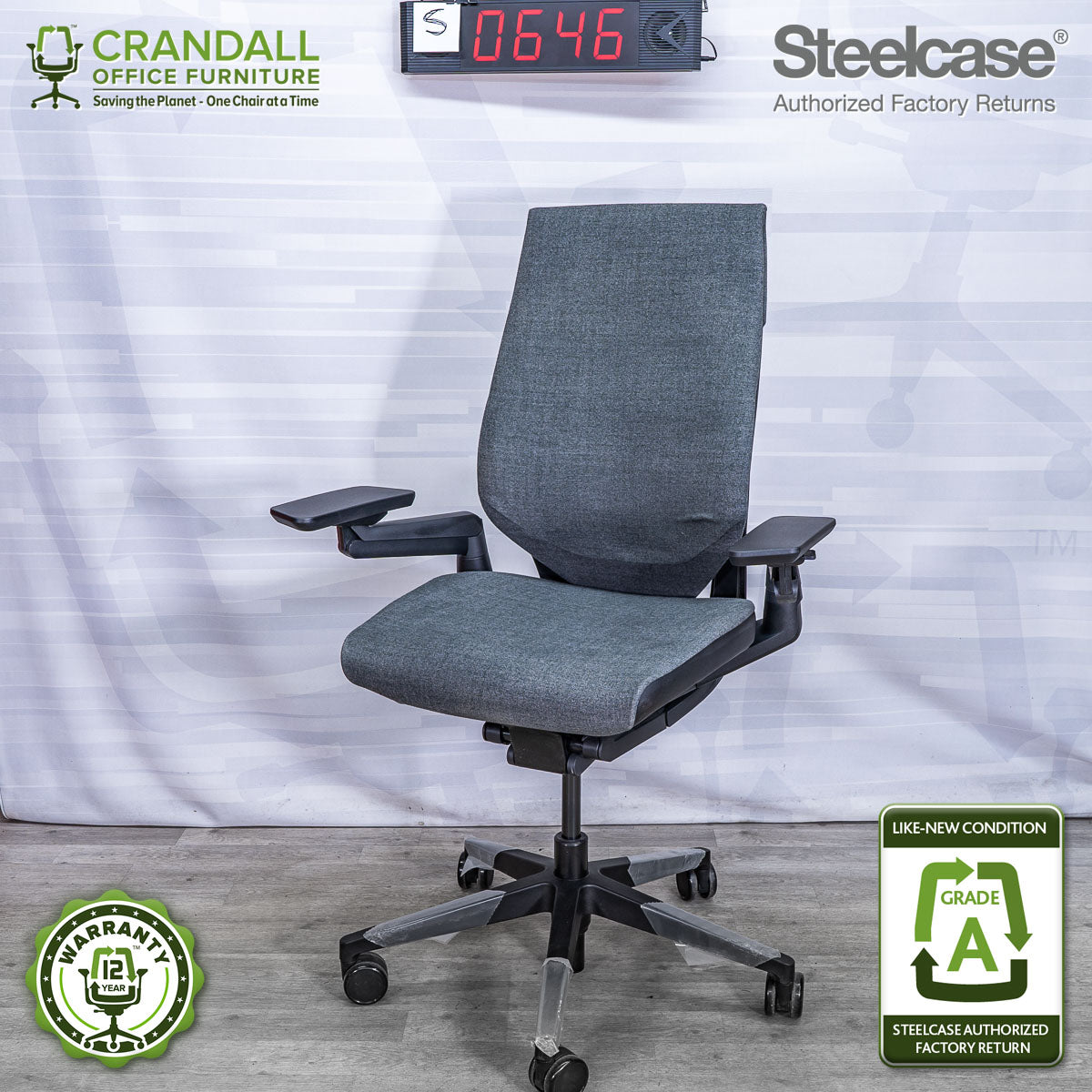 S-0646 - Steelcase Gesture - Grade A