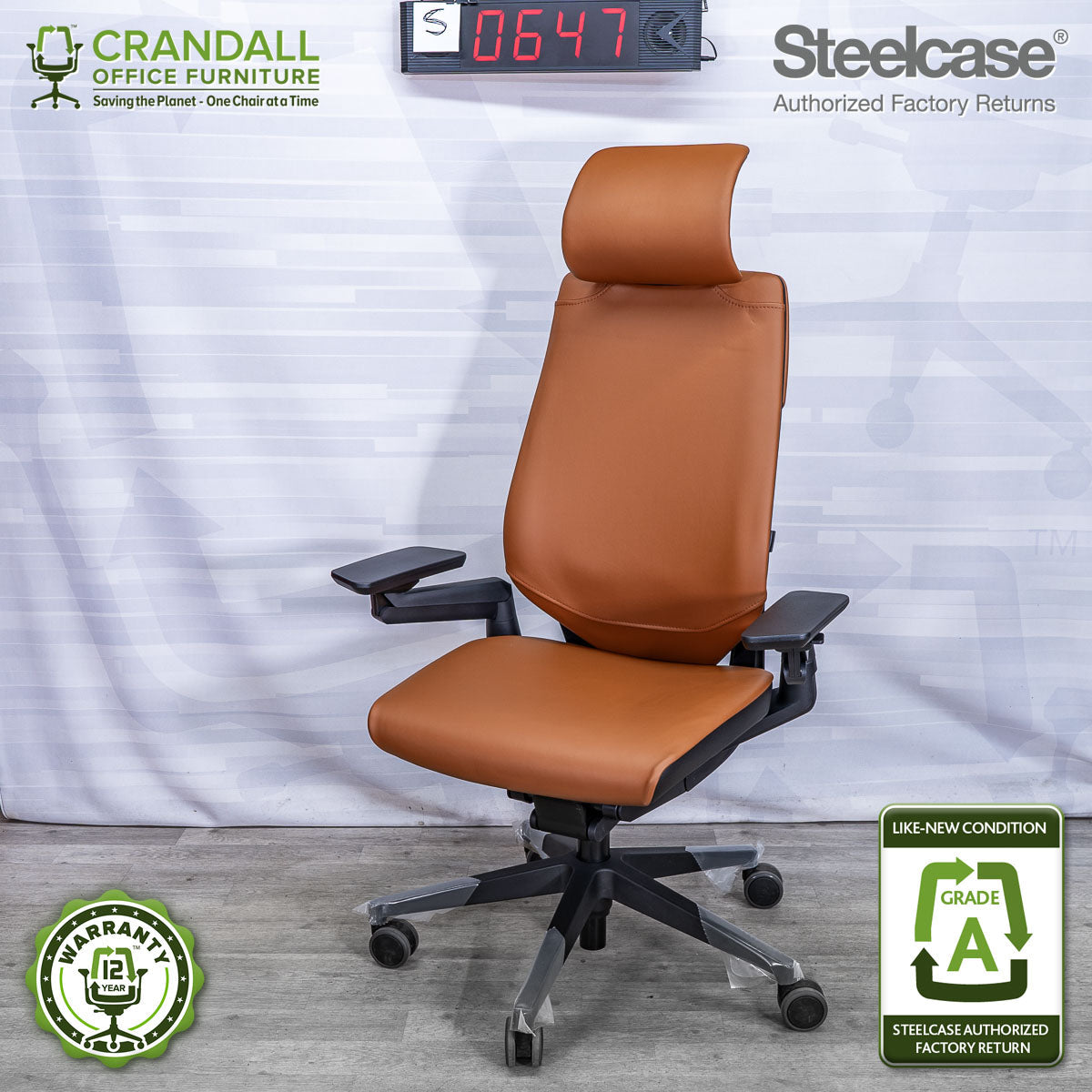 S-0647 - Steelcase Gesture - Grade A