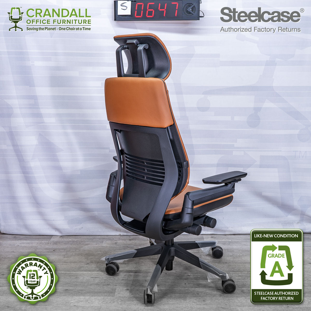 S-0647 - Steelcase Gesture - Grade A