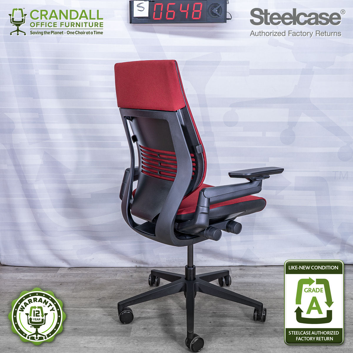 S-0648 - Steelcase Gesture - Grade A