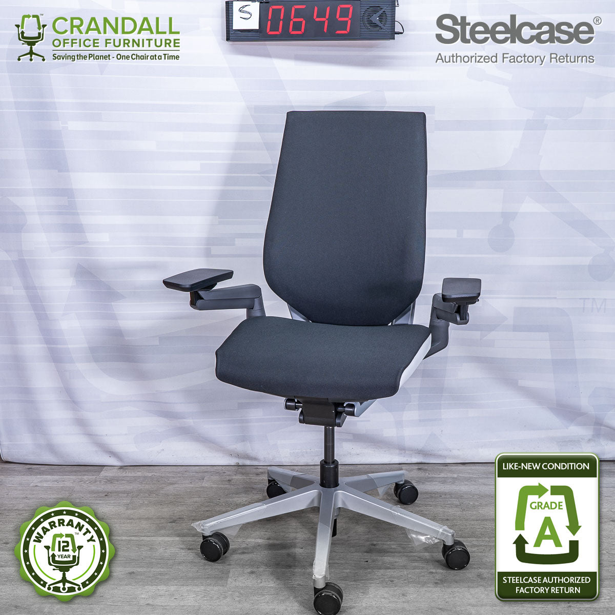 S-0649 - Steelcase Gesture - Grade A