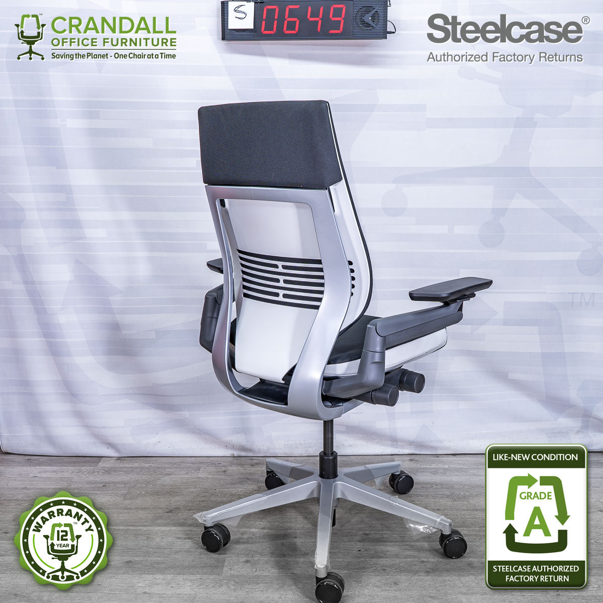 S-0649 - Steelcase Gesture - Grade A