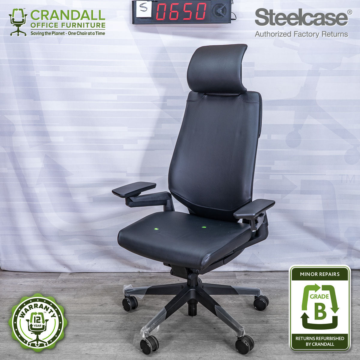 S-0650 - Steelcase Gesture - Grade B