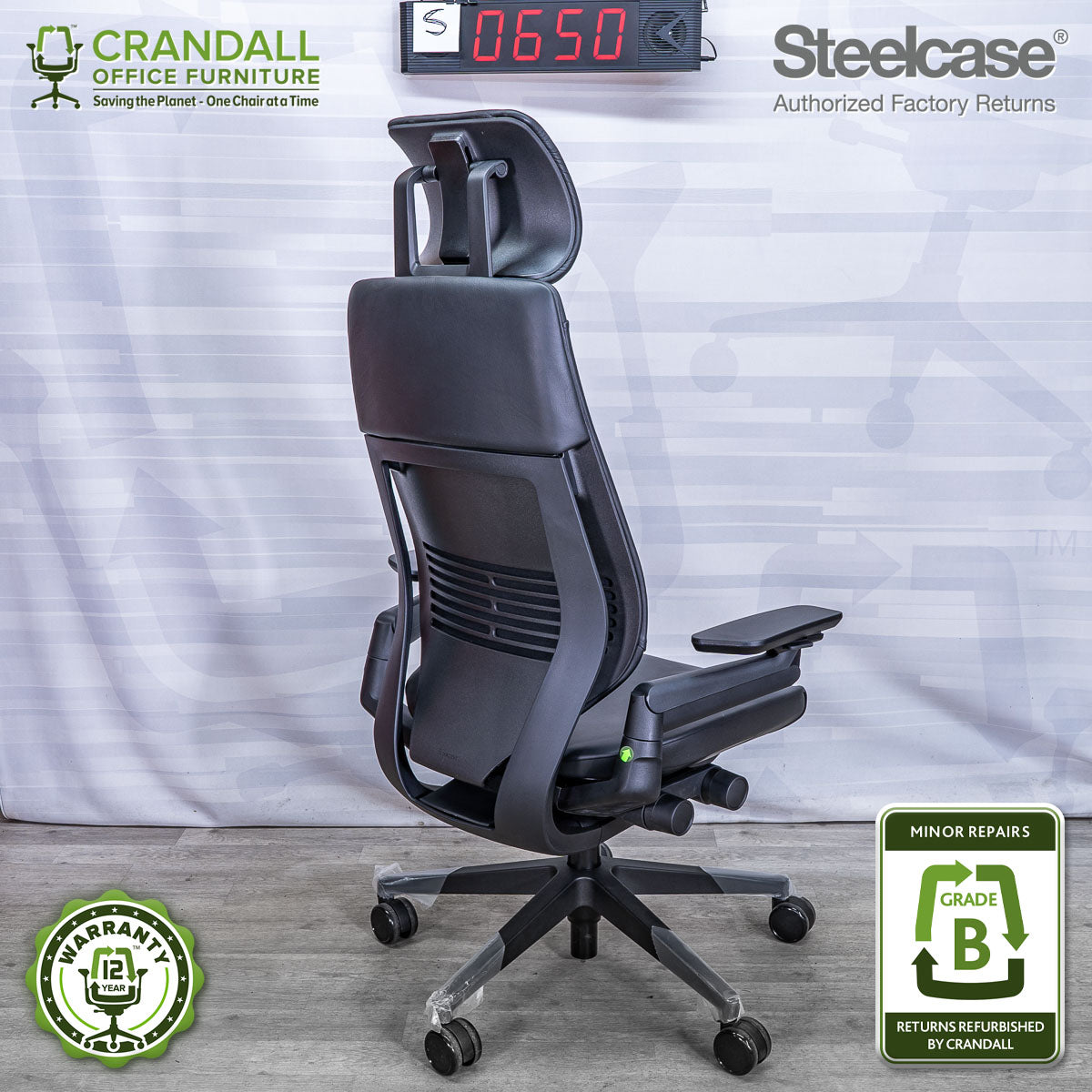 S-0650 - Steelcase Gesture - Grade B