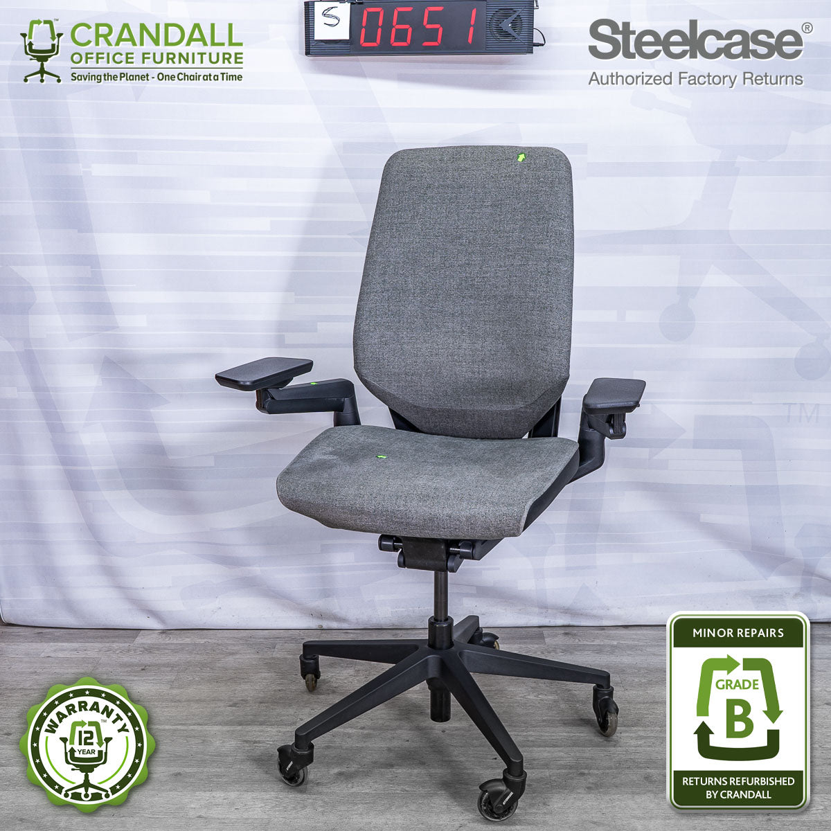 S-0651 - Steelcase Gesture - Grade B