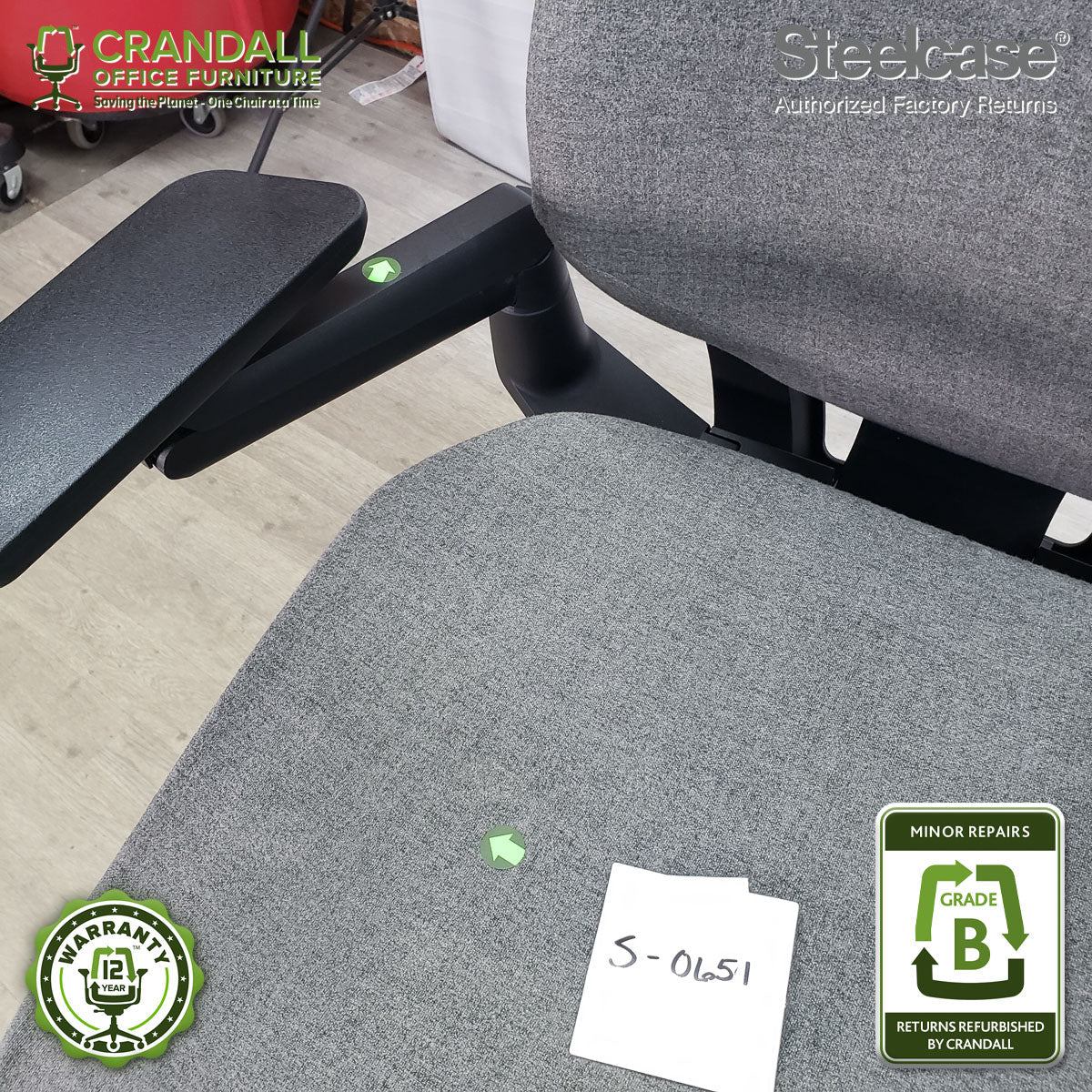 S-0651 - Steelcase Gesture - Grade B