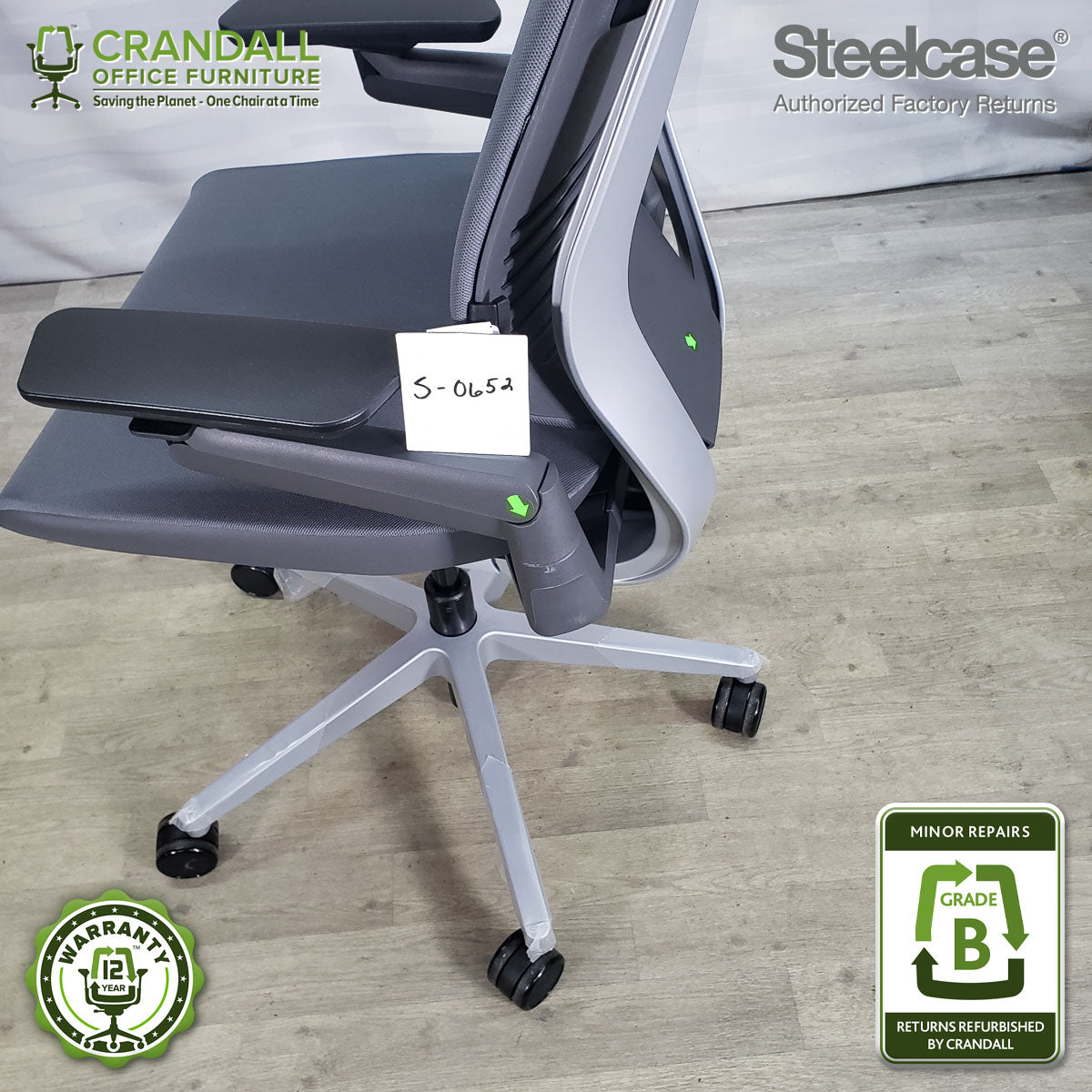 S-0652 - Steelcase Gesture - Grade B