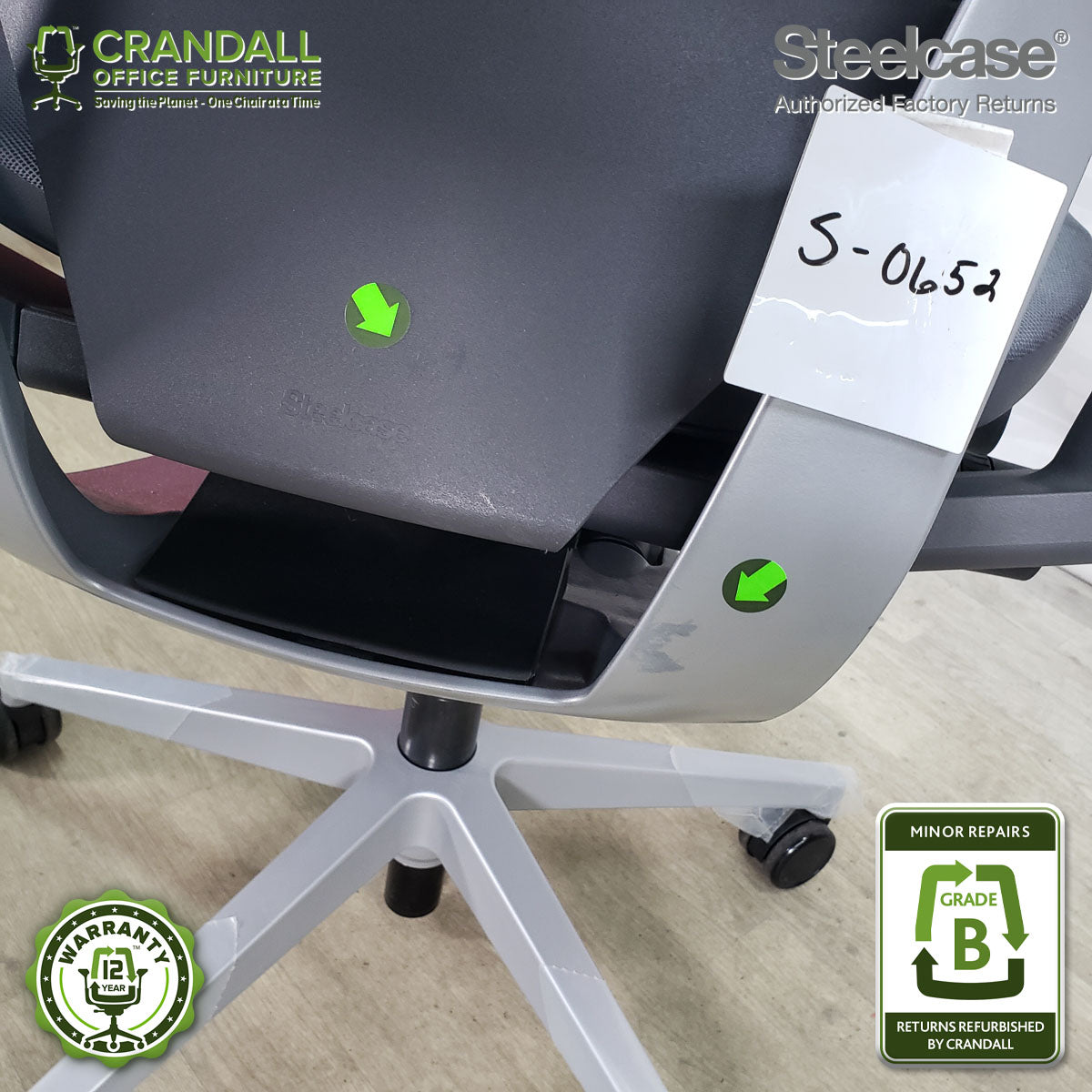 S-0652 - Steelcase Gesture - Grade B