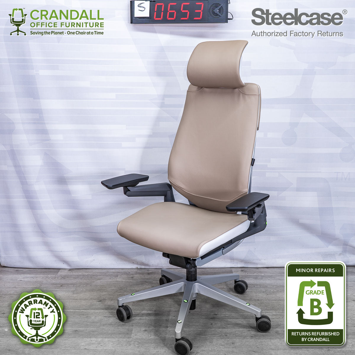 S-0653 - Steelcase Gesture - Grade B