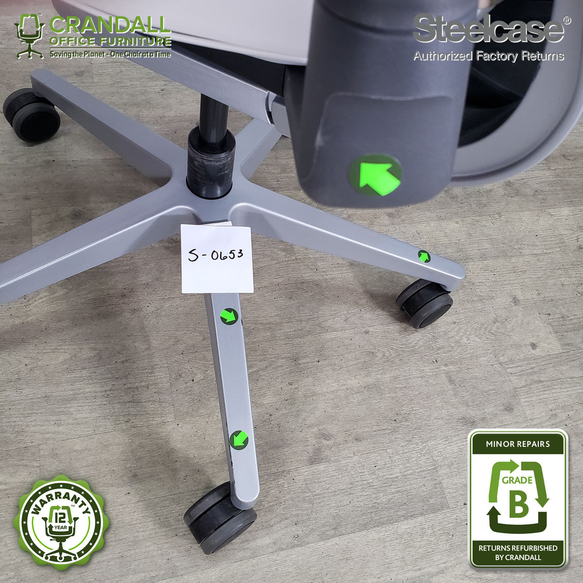 S-0653 - Steelcase Gesture - Grade B