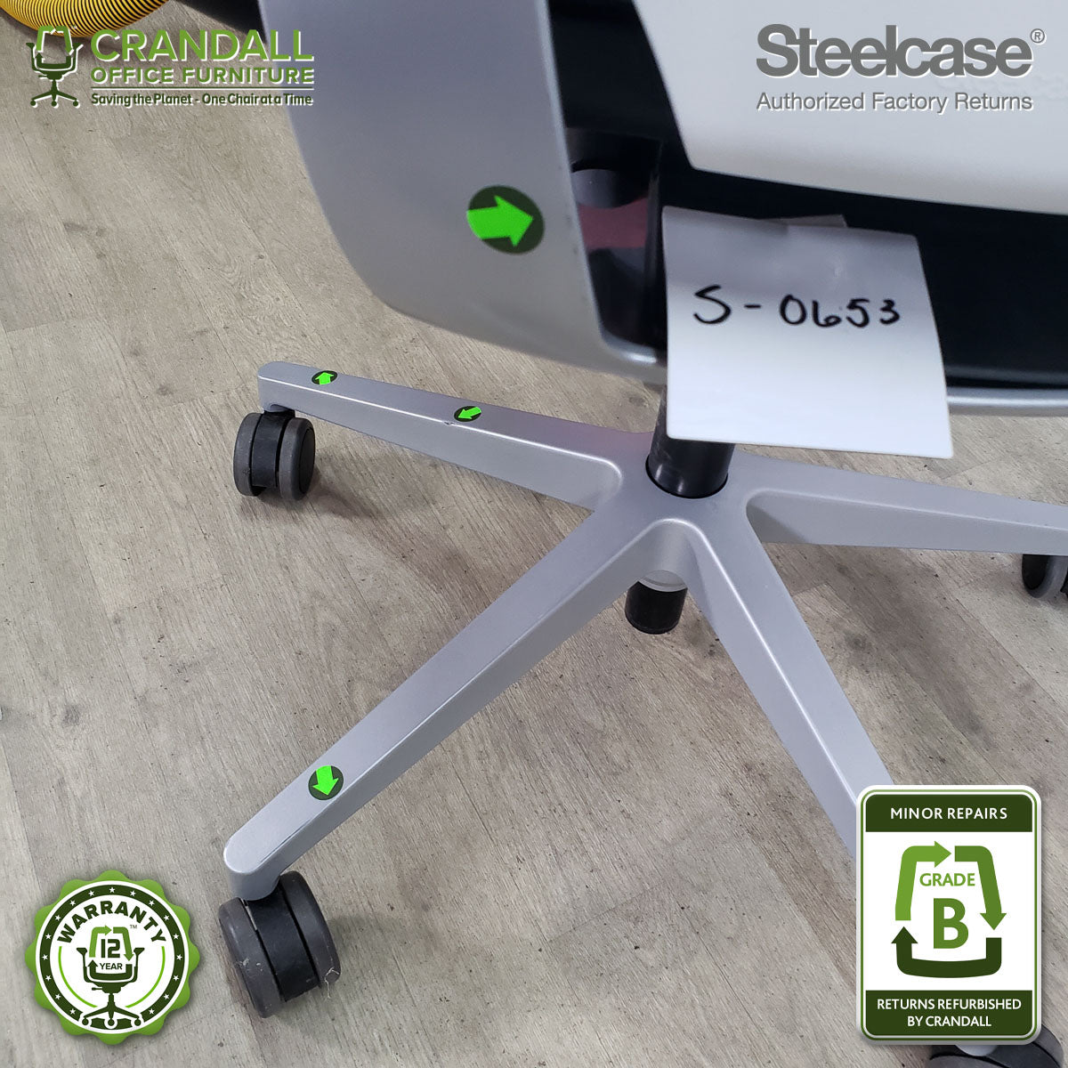 S-0653 - Steelcase Gesture - Grade B