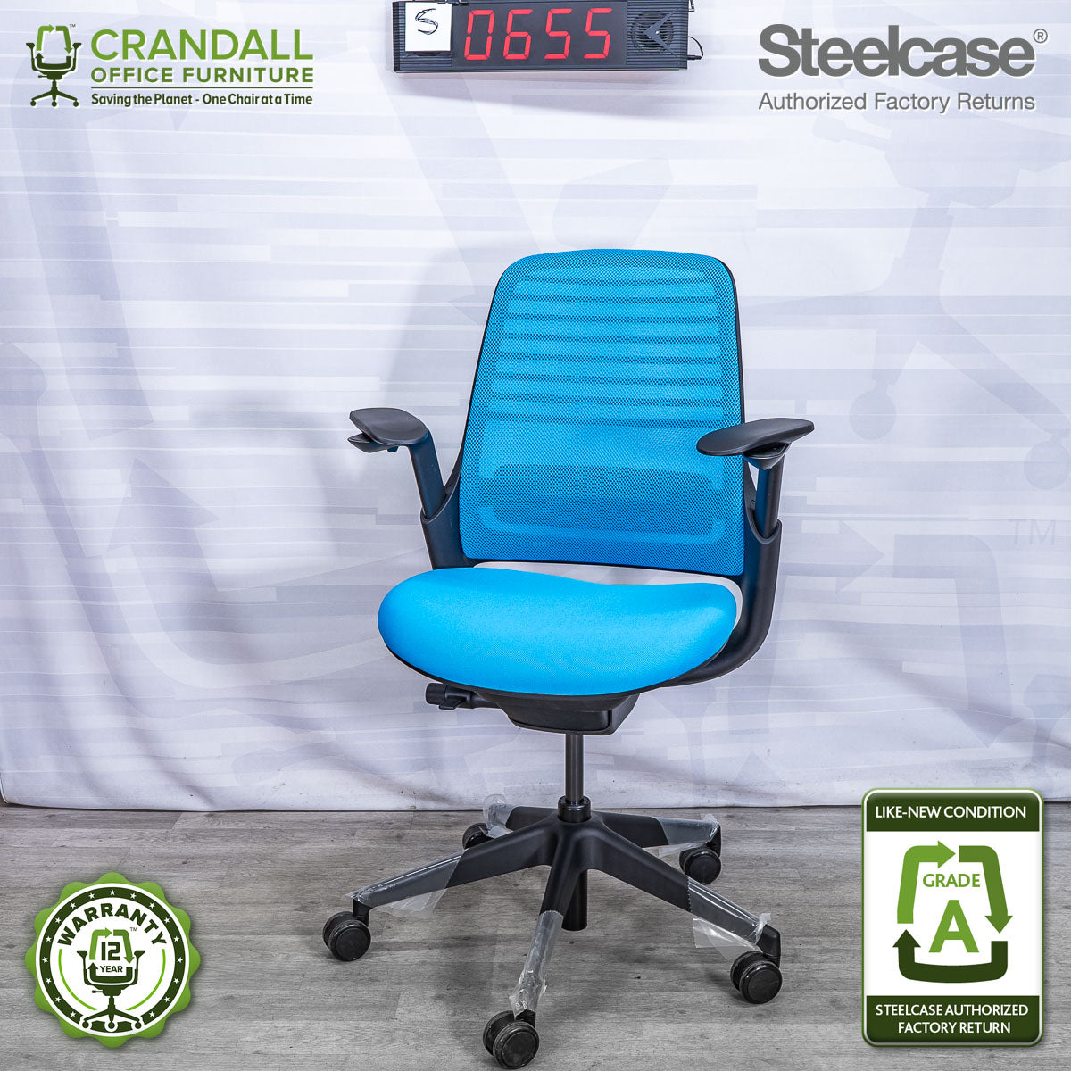 S-0655 - Steelcase Series 1 - Grade A