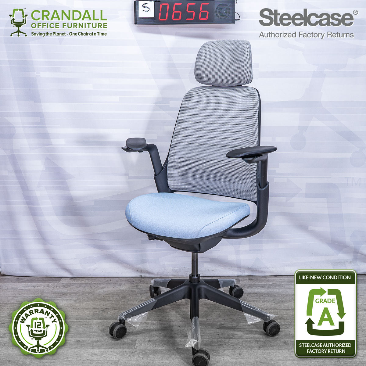 S-0656 - Steelcase Series 1 - Grade A