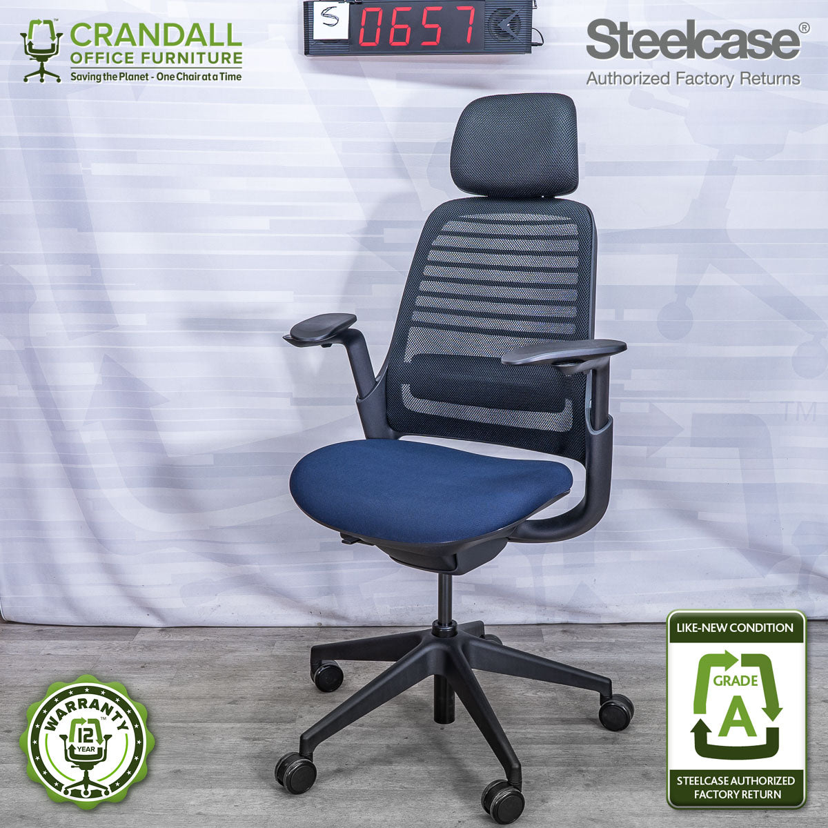 S-0657 - Steelcase Series 1 - Grade A