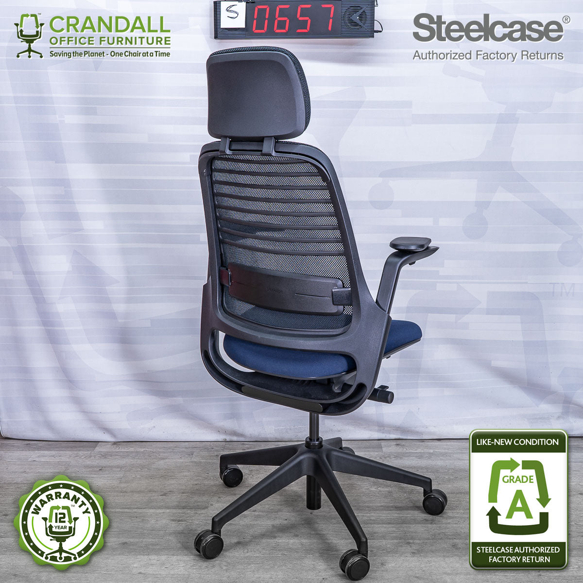 S-0657 - Steelcase Series 1 - Grade A