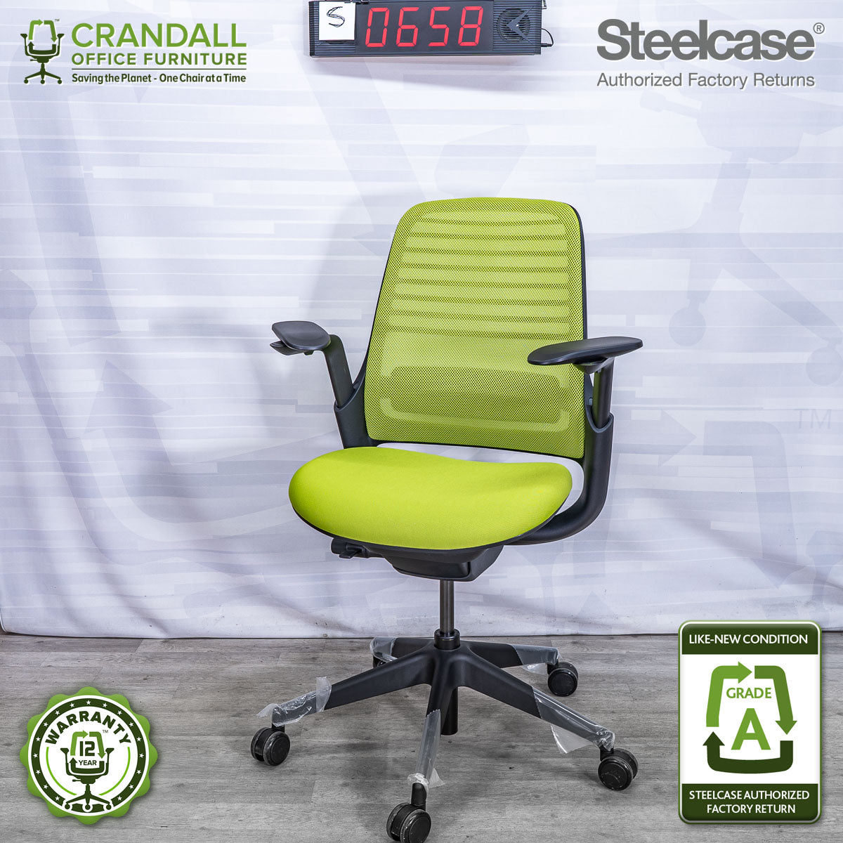 S-0658 - Steelcase Series 1 - Grade A