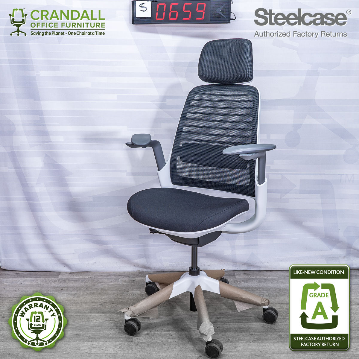 S-0659 - Steelcase Series 1 - Grade A