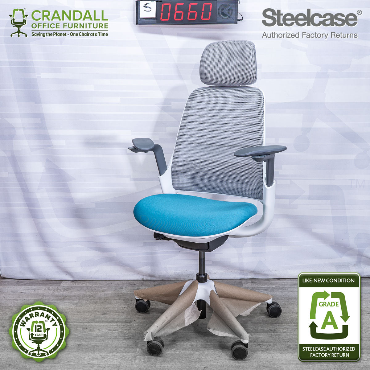 S-0660 - Steelcase Series 1 - Grade A