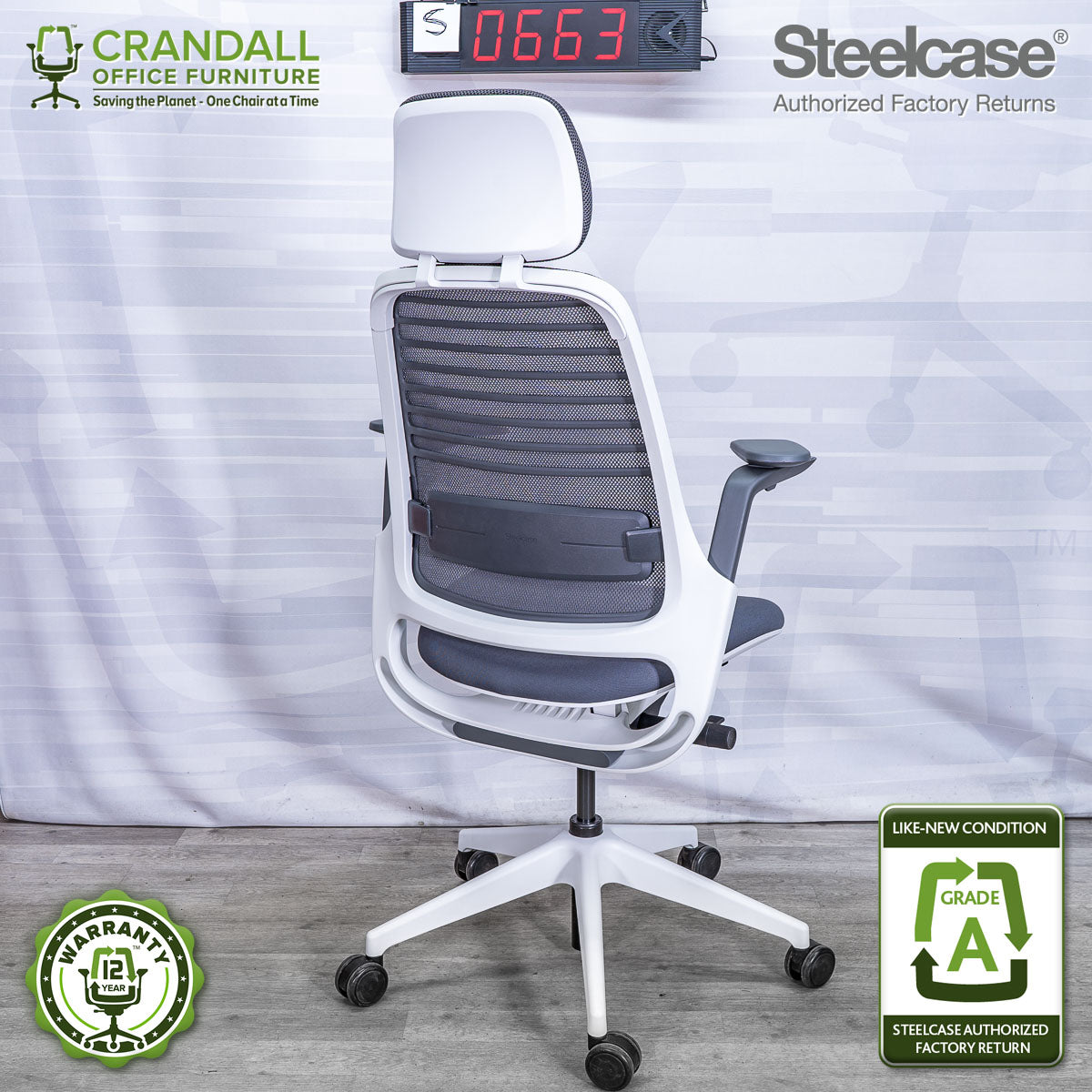 S-0663 - Steelcase Series 1 - Grade A