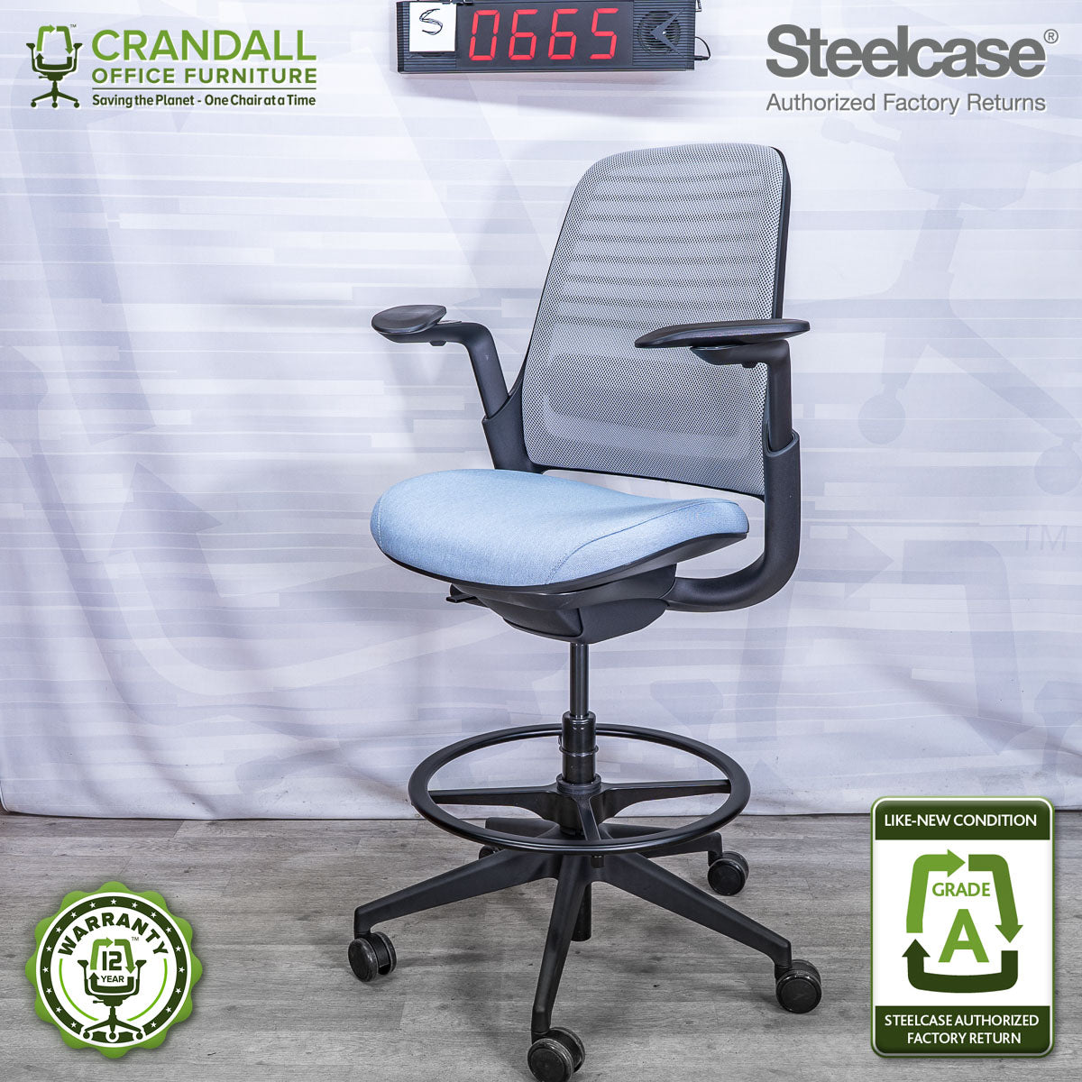 S-0665 - Steelcase Series 1 - Grade A