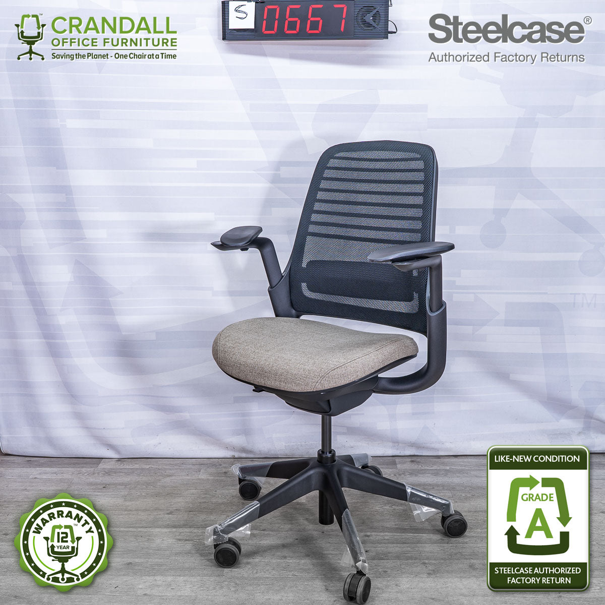 S-0667 - Steelcase Series 1 - Grade A