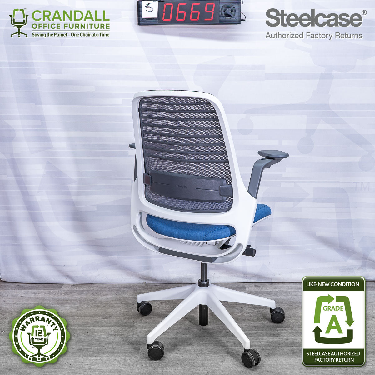 S-0669 - Steelcase Series 1 - Grade A