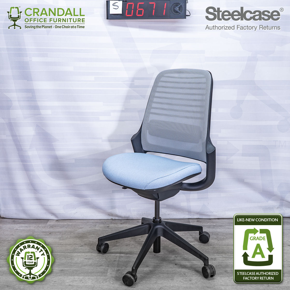 S-0671 - Steelcase Series 1 - Grade A