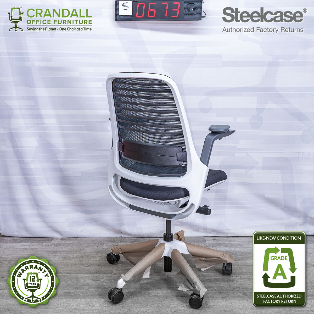 S-0673 - Steelcase Series 1 - Grade A